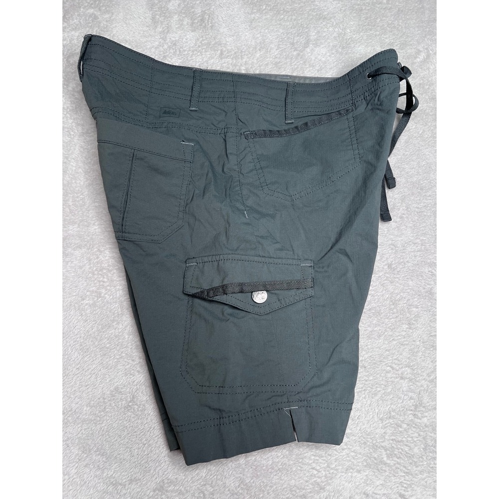 REI Co-op Women's Cargo Shorts Size 6 Quick Dry Outdoor‎ Hiking Gorpcore Grey
